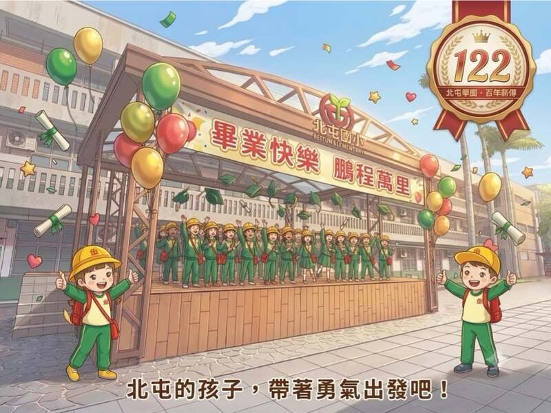 北屯國小第81屆畢業快樂